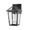 Z-Lite Talbot 1 Light Outdoor Wall Sconce, Black & Clear Beveled 579S-BK - alternate 2